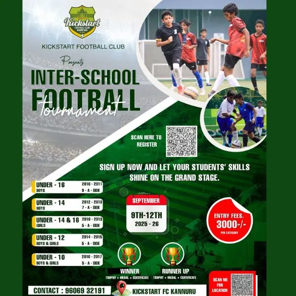 Kickstart Inter-School Football Tournament